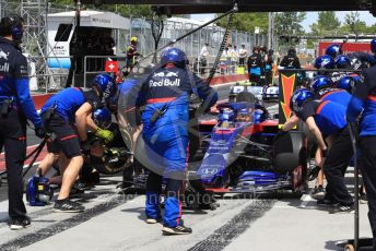 World © Octane Photographic Ltd. Formula 1 – Canadian GP. Practice 3. Scuderia Toro Rosso STR14 – Alexander Albon. Circuit de Gilles Villeneuve, Montreal, Canada. Saturday 8th June 2019.