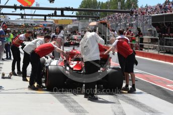 World © Octane Photographic Ltd. Formula 1 – Canadian GP. Practice 3. Alfa Romeo Racing C38 – Kimi Raikkonen. Circuit de Gilles Villeneuve, Montreal, Canada. Saturday 8th June 2019.
