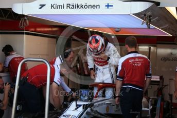 World © Octane Photographic Ltd. Formula 1 – Canadian GP. Practice 3. Alfa Romeo Racing C38 – Kimi Raikkonen. Circuit de Gilles Villeneuve, Montreal, Canada. Saturday 8th June 2019.