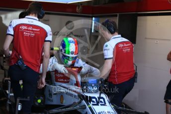 World © Octane Photographic Ltd. Formula 1 – Canadian GP. Practice 3. Alfa Romeo Racing C38 – Antonio Giovinazzi. Circuit de Gilles Villeneuve, Montreal, Canada. Saturday 8th June 2019.