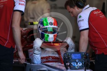 World © Octane Photographic Ltd. Formula 1 – Canadian GP. Practice 3. Alfa Romeo Racing C38 – Antonio Giovinazzi. Circuit de Gilles Villeneuve, Montreal, Canada. Saturday 8th June 2019.