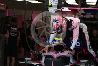 World © Octane Photographic Ltd. Formula 1 – Canadian GP. Practice 3. SportPesa Racing Point RP19 – Lance Stroll. Circuit de Gilles Villeneuve, Montreal, Canada. Saturday 8th June 2019.