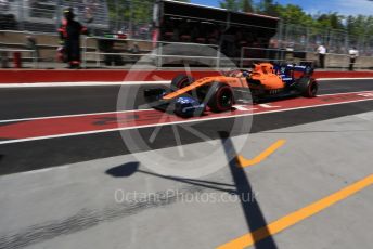 World © Octane Photographic Ltd. Formula 1 – Canadian GP. Practice 3. McLaren MCL34 – Carlos Sainz. Circuit de Gilles Villeneuve, Montreal, Canada. Saturday 8th June 2019.
