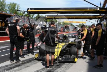 World © Octane Photographic Ltd. Formula 1 – Canadian GP. Practice 3. Renault Sport F1 Team RS19 – Nico Hulkenberg. Circuit de Gilles Villeneuve, Montreal, Canada. Saturday 8th June 2019.