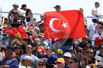 World © Octane Photographic Ltd. Formula 1 – Canadian GP. Qualifying. Fans in the grandstands. Circuit de Gilles Villeneuve, Montreal, Canada. Saturday 8th June 2019.
