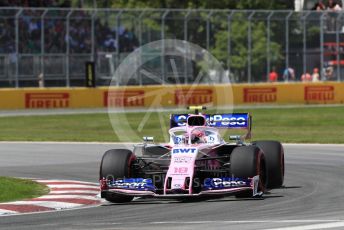 World © Octane Photographic Ltd. Formula 1 – Canadian GP. Qualifying. SportPesa Racing Point RP19 – Lance Stroll. Circuit de Gilles Villeneuve, Montreal, Canada. Saturday 8th June 2019.