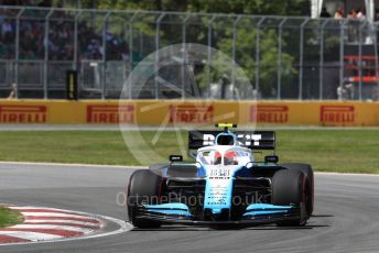World © Octane Photographic Ltd. Formula 1 – Canadian GP. Qualifying. ROKiT Williams Racing FW42 – Robert Kubica. Circuit de Gilles Villeneuve, Montreal, Canada. Saturday 8th June 2019.