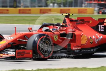 World © Octane Photographic Ltd. Formula 1 – Canadian GP. Qualifying. Scuderia Ferrari SF90 – Charles Leclerc. Circuit de Gilles Villeneuve, Montreal, Canada. Saturday 8th June 2019.