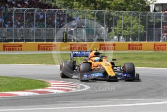 World © Octane Photographic Ltd. Formula 1 – Canadian GP. Qualifying. McLaren MCL34 – Lando Norris. Circuit de Gilles Villeneuve, Montreal, Canada. Saturday 8th June 2019.