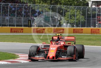 World © Octane Photographic Ltd. Formula 1 – Canadian GP. Qualifying. Scuderia Ferrari SF90 – Charles Leclerc. Circuit de Gilles Villeneuve, Montreal, Canada. Saturday 8th June 2019.