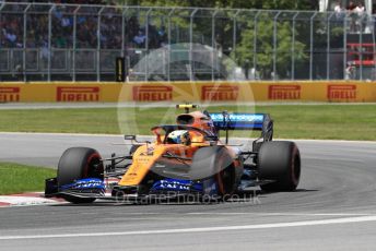 World © Octane Photographic Ltd. Formula 1 – Canadian GP. Qualifying. McLaren MCL34 – Lando Norris. Circuit de Gilles Villeneuve, Montreal, Canada. Saturday 8th June 2019.