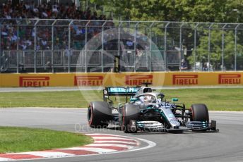 World © Octane Photographic Ltd. Formula 1 – Canadian GP. Qualifying. Mercedes AMG Petronas Motorsport AMG F1 W10 EQ Power+ - Lewis Hamilton. Circuit de Gilles Villeneuve, Montreal, Canada. Saturday 8th June 2019.