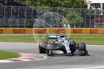 World © Octane Photographic Ltd. Formula 1 – Canadian GP. Qualifying. Mercedes AMG Petronas Motorsport AMG F1 W10 EQ Power+ - Valtteri Bottas. Circuit de Gilles Villeneuve, Montreal, Canada. Saturday 8th June 2019.