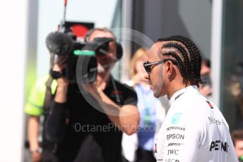 World © Octane Photographic Ltd. Formula 1 – Canadian GP. Qualifying. Mercedes AMG Petronas Motorsport AMG F1 W10 EQ Power+ - Lewis Hamilton. Circuit de Gilles Villeneuve, Montreal, Canada. Saturday 8th June 2019.
