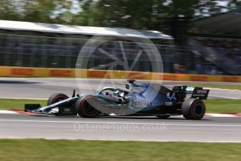 World © Octane Photographic Ltd. Formula 1 – Canadian GP. Qualifying. Mercedes AMG Petronas Motorsport AMG F1 W10 EQ Power+ - Lewis Hamilton. Circuit de Gilles Villeneuve, Montreal, Canada. Saturday 8th June 2019.