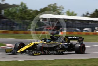 World © Octane Photographic Ltd. Formula 1 – Canadian GP. Qualifying. Renault Sport F1 Team RS19 – Daniel Ricciardo. Circuit de Gilles Villeneuve, Montreal, Canada. Saturday 8th June 2019.