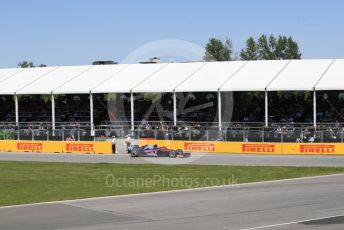 World © Octane Photographic Ltd. Formula 1 – Canadian GP. Race. Scuderia Toro Rosso STR14 – Alexander Albon. Circuit de Gilles Villeneuve, Montreal, Canada. Sunday 9th June 2019.