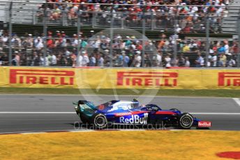 World © Octane Photographic Ltd. Formula 1 – Canadian GP. Race. Scuderia Toro Rosso STR14 – Alexander Albon. Circuit de Gilles Villeneuve, Montreal, Canada. Sunday 9th June 2019.