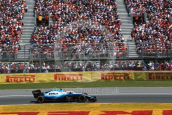 World © Octane Photographic Ltd. Formula 1 – Canadian GP. Race. ROKiT Williams Racing FW42 – Robert Kubica. Circuit de Gilles Villeneuve, Montreal, Canada. Sunday 9th June 2019.