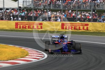 World © Octane Photographic Ltd. Formula 1 – Canadian GP. Race. Scuderia Toro Rosso STR14 – Daniil Kvyat. Circuit de Gilles Villeneuve, Montreal, Canada. Sunday 9th June 2019.