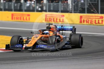 World © Octane Photographic Ltd. Formula 1 – Canadian GP. Race. McLaren MCL34 – Carlos Sainz. Circuit de Gilles Villeneuve, Montreal, Canada. Sunday 9th June 2019.