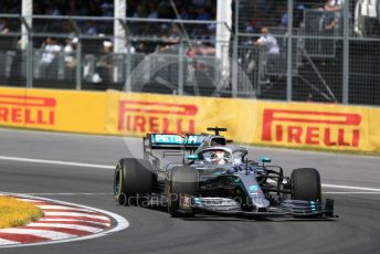 World © Octane Photographic Ltd. Formula 1 – Canadian GP. Race. Mercedes AMG Petronas Motorsport AMG F1 W10 EQ Power+ - Lewis Hamilton. Circuit de Gilles Villeneuve, Montreal, Canada. Sunday 9th June 2019.