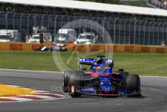 World © Octane Photographic Ltd. Formula 1 – Canadian GP. Race. Scuderia Toro Rosso STR14 – Daniil Kvyat. Circuit de Gilles Villeneuve, Montreal, Canada. Sunday 9th June 2019.