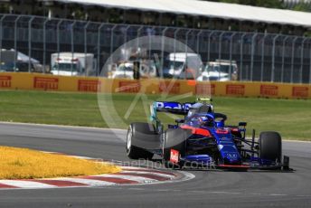 World © Octane Photographic Ltd. Formula 1 – Canadian GP. Race. Scuderia Toro Rosso STR14 – Alexander Albon. Circuit de Gilles Villeneuve, Montreal, Canada. Sunday 9th June 2019.
