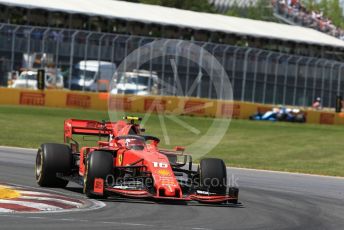 World © Octane Photographic Ltd. Formula 1 – Canadian GP. Race. Scuderia Ferrari SF90 – Charles Leclerc and ROKiT Williams Racing FW42 – Robert Kubica. Circuit de Gilles Villeneuve, Montreal, Canada. Sunday 9th June 2019.