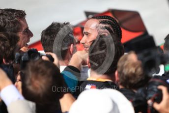 World © Octane Photographic Ltd. Formula 1 – Canadian GP. Parc Ferme. Mercedes AMG Petronas Motorsport AMG F1 W10 EQ Power+ - Lewis Hamilton. Circuit de Gilles Villeneuve, Montreal, Canada. Sunday 9th June 2019.