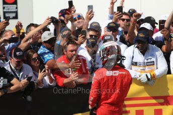 World © Octane Photographic Ltd. Formula 1 – Canadian GP. Parc Ferme. Scuderia Ferrari SF90 – Charles Leclerc. Circuit de Gilles Villeneuve, Montreal, Canada. Sunday 9th June 2019.