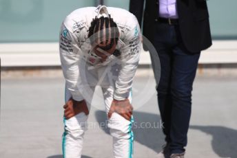 World © Octane Photographic Ltd. Formula 1 – Canadian GP. Parc Ferme. Mercedes AMG Petronas Motorsport AMG F1 W10 EQ Power+ - Lewis Hamilton. Circuit de Gilles Villeneuve, Montreal, Canada. Sunday 9th June 2019.