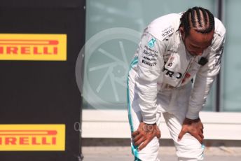 World © Octane Photographic Ltd. Formula 1 – Canadian GP. Parc Ferme. Mercedes AMG Petronas Motorsport AMG F1 W10 EQ Power+ - Lewis Hamilton. Circuit de Gilles Villeneuve, Montreal, Canada. Sunday 9th June 2019.