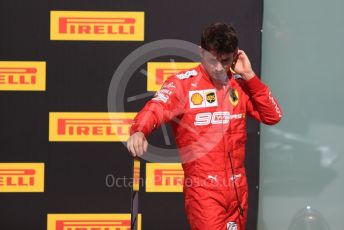 World © Octane Photographic Ltd. Formula 1 – Canadian GP. Parc Ferme. Scuderia Ferrari SF90 – Charles Leclerc. Circuit de Gilles Villeneuve, Montreal, Canada. Sunday 9th June 2019.