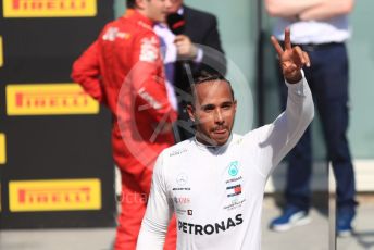 World © Octane Photographic Ltd. Formula 1 – Canadian GP. Parc Ferme. Mercedes AMG Petronas Motorsport AMG F1 W10 EQ Power+ - Lewis Hamilton. Circuit de Gilles Villeneuve, Montreal, Canada. Sunday 9th June 2019.