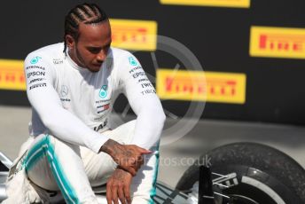 World © Octane Photographic Ltd. Formula 1 – Canadian GP. Parc Ferme. Mercedes AMG Petronas Motorsport AMG F1 W10 EQ Power+ - Lewis Hamilton. Circuit de Gilles Villeneuve, Montreal, Canada. Sunday 9th June 2019.