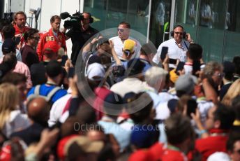 World © Octane Photographic Ltd. Formula 1 – Canadian GP. Parc Ferme. Scuderia Ferrari SF90 – Sebastian Vettel. Circuit de Gilles Villeneuve, Montreal, Canada. Sunday 9th June 2019.