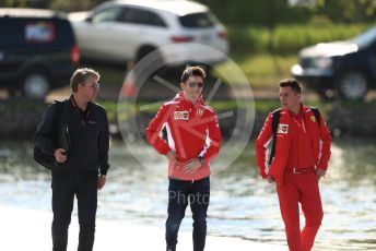 World © Octane Photographic Ltd. Formula 1 – Canadian GP. Paddock. Scuderia Ferrari SF90 – Charles Leclerc. Circuit de Gilles Villeneuve, Montreal, Canada. Friday 7th June 2019.