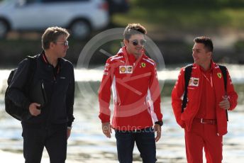 World © Octane Photographic Ltd. Formula 1 – Canadian GP. Paddock. Scuderia Ferrari SF90 – Charles Leclerc. Circuit de Gilles Villeneuve, Montreal, Canada. Friday 7th June 2019.