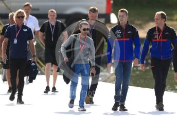 World © Octane Photographic Ltd. Formula 1 – Canadian GP. Paddock. Scuderia Toro Rosso STR14 – Daniil Kvyat. Circuit de Gilles Villeneuve, Montreal, Canada. Friday 7th June 2019.