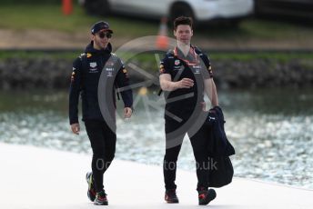 World © Octane Photographic Ltd. Formula 1 – Canadian GP. Paddock. Aston Martin Red Bull Racing RB15 – Pierre Gasly. Circuit de Gilles Villeneuve, Montreal, Canada. Friday 7th June 2019.