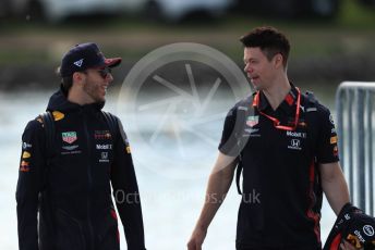 World © Octane Photographic Ltd. Formula 1 – Canadian GP. Paddock. Aston Martin Red Bull Racing RB15 – Pierre Gasly. Circuit de Gilles Villeneuve, Montreal, Canada. Friday 7th June 2019.