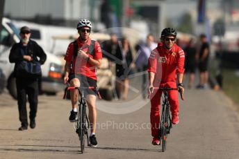 World © Octane Photographic Ltd. Formula 1 – Canadian GP. Paddock. Scuderia Ferrari SF90 – Sebastian Vettel. Circuit de Gilles Villeneuve, Montreal, Canada. Friday 7th June 2019.