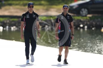 World © Octane Photographic Ltd. Formula 1 – Canadian GP. Paddock. SportPesa Racing Point RP19 – Lance Stroll. Circuit de Gilles Villeneuve, Montreal, Canada. Friday 7th June 2019.