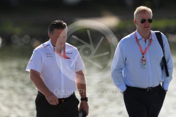World © Octane Photographic Ltd. Formula 1 - Canadian GP. Paddock. Zak Brown - Executive Director of McLaren Technology Group. Circuit de Gilles Villeneuve, Montreal, Canada. Friday 7th June 2019.