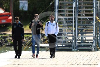 World © Octane Photographic Ltd. Formula 1 – Canadian GP. Paddock. ROKiT Williams Racing FW 42 – George Russell. Circuit de Gilles Villeneuve, Montreal, Canada. Thursday 6th June 2019.