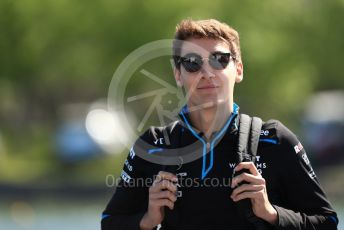 World © Octane Photographic Ltd. Formula 1 – Canadian GP. Paddock. ROKiT Williams Racing FW 42 – George Russell. Circuit de Gilles Villeneuve, Montreal, Canada. Thursday 6th June 2019.