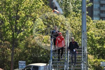 World © Octane Photographic Ltd. Formula 1 – Canadian GP. Paddock. Scuderia Ferrari SF90 – Charles Leclerc. Circuit de Gilles Villeneuve, Montreal, Canada. Thursday 6th June 2019.