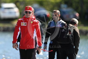 World © Octane Photographic Ltd. Formula 1 – Canadian GP. Paddock. Scuderia Ferrari SF90 – Charles Leclerc. Circuit de Gilles Villeneuve, Montreal, Canada. Thursday 6th June 2019.