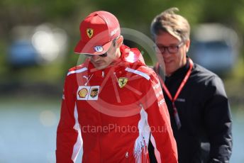 World © Octane Photographic Ltd. Formula 1 – Canadian GP. Paddock. Scuderia Ferrari SF90 – Charles Leclerc. Circuit de Gilles Villeneuve, Montreal, Canada. Thursday 6th June 2019.